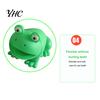 Interactive Dog Toy Chew with Sounds Effect Cartoon Frog Shaped Pet Teeth Cleaning Supplies