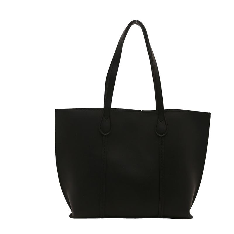Large-capacity Bag - Stylish Retro Commuter Tote Bag - Simple Single-shoulder Bag