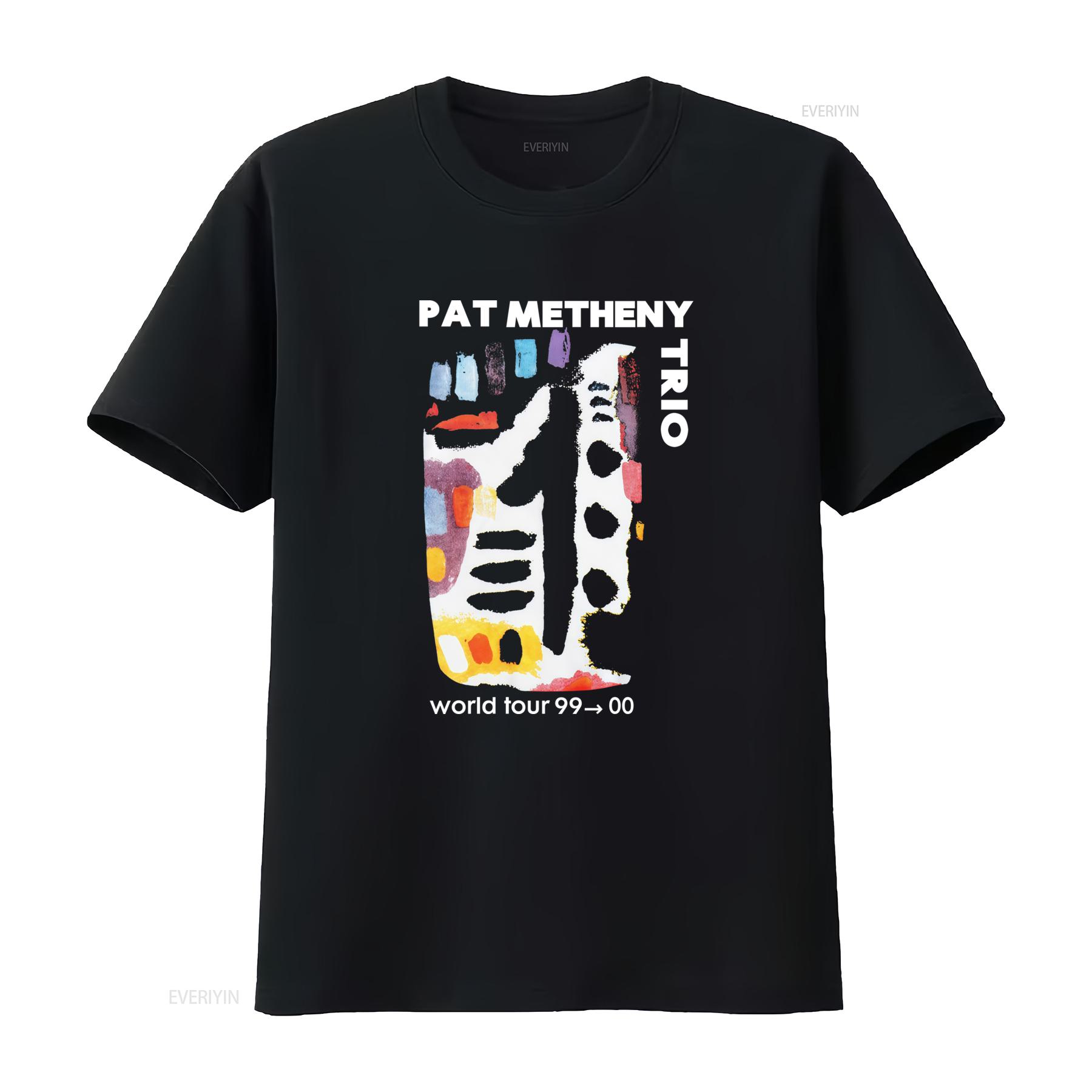 

Vintage 1999 Pat Metheny Trio World Tour 99 00 T Shirt vintage Washed Breathable Soft Stylish homme Versatile graphic 4XL