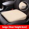 Cuscino Rialzo Seggiolino Auto Nido d'Ape Cotone Memory Cuscino Seggiolino Auto Semplice Traspirante Rete 3D Ispessito Cuscino Seduta Sedentario