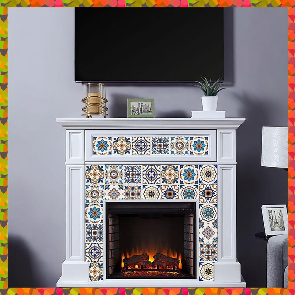 Promotion! 24PCS Self-Adhesive Anti-Oil Sticker Kitchen Stove High Temperature Tile Cabinet Waterproof Wall Sticker
