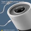 Air Purifiers for Bedroom Home Desk Small Air Purifiers Quiet Small Air Filter Cleaner with USB Cable for Bedroom Deskto