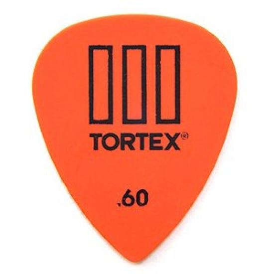 

Jim Dunlop Tortex III Standard Picks (12-Pack) 0.60mm Tortex III Standard Picks with Musent Custom Players Picks 462B060-ORG-12P