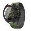 Strap+Case For Garmin Fenix 8 47 51mm Tempered Glass Cover Magnetic Silicone Band QuickFit Bracelet Protector Fenix8 Accessories