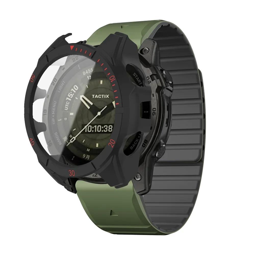 

Ремінець+Чохол Для Garmin Fenix 8 47 51мм Захисне Скло Магнітний Силіконовий Ремінець Швидкознімний Браслет Захисник Fenix8 Аксесуари Fenix 8 51mm-Solar