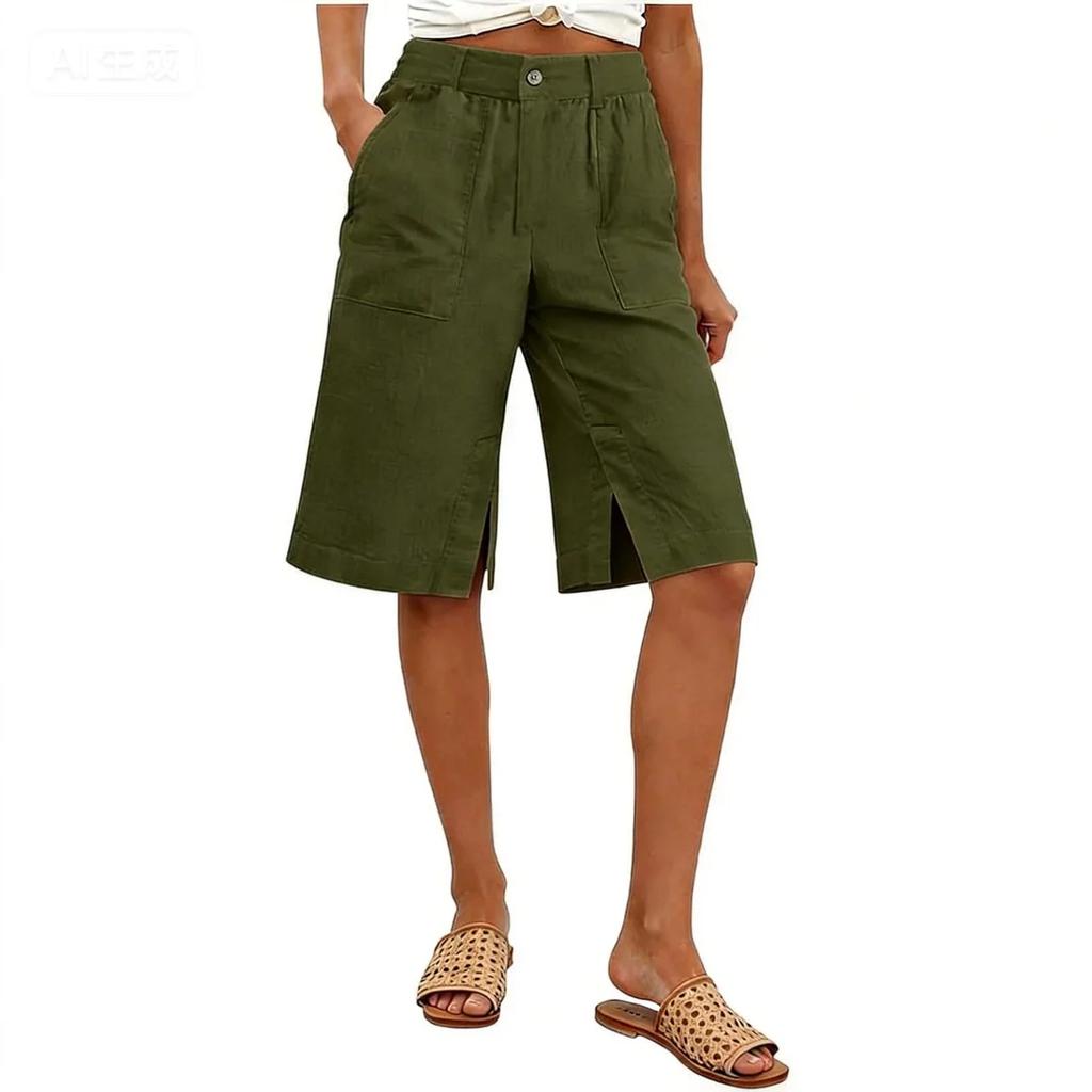 Women's Casual And Fashionable Color Loose Pants