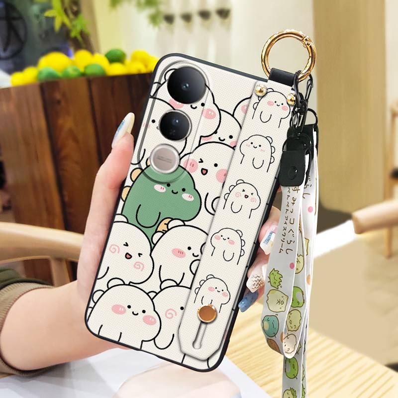 Cartoon Cute Phone Case For VIVO V50 Lite 5G Global Soft case Protective Fashion Design Shockproof Dirt-resistant Ring