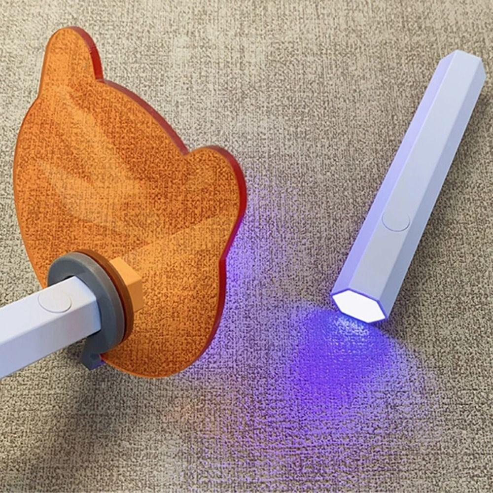 

2 шт. Защитная пластина для лампы для ногтей для защиты глаз, Регулируемый экран для света для нейл-арта, Маникюр Style 1