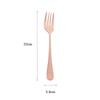 Rose Gold Stainless Steel Dinnerware Cake Spatula Soup Spoon Colander Spoon Service Spoon Salad Fork Buffet Party Accessories Tools