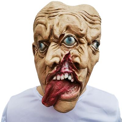 [EnergyPower] Zombie Mask for Halloween Costume - Double Face - Scary! Professional Grade Killer Horror Mask - Full Face - Super Realistic Design - Jo