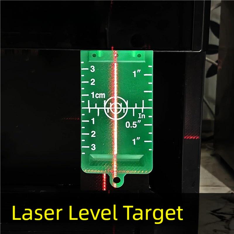 Magnetic Laser Level Target For Precision Measurement ABS Construction For Construction And DIY Projects