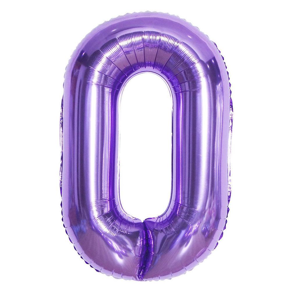 Globos de Aluminio con Número de 40 Pulgadas (EE. UU.) - Decoración de Fiesta