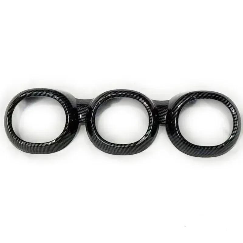 Per Mercedes Benz GLC X254 -2026 ABS Fibra di Carbonio Cornice Copri Ugello Aria Condizionata Auto Adesivo Decorativo Accessori Auto