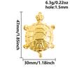 6pcs Real Gold Plated Marine Organism Shell Lobster Coral Stainless Steel Charms For Jewelry Making Supplies DIY Animal Pendant