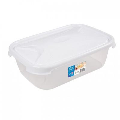 Cuisine Rectangular Food Storage Box White Lid 2.7L