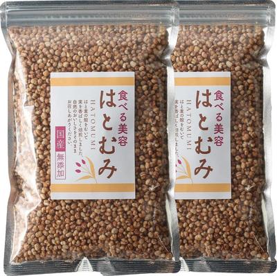 Cha No Kokoro Domestic Hatomugi Edible Job's Tears Snack 180g Yokuinin Seeds Superfood 2 Bags