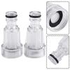 2PCS Water-Filter Connection Car Clean Washer High Pressure Tool For Karcher