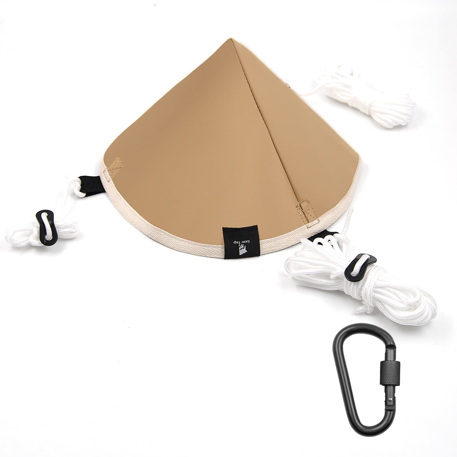

Geer Top Tarp Connection Адаптер для шляпы Tongari Tent Ting Tipi Arp Connection Трехслойная структура Огнестойкий Водоотталкивающий