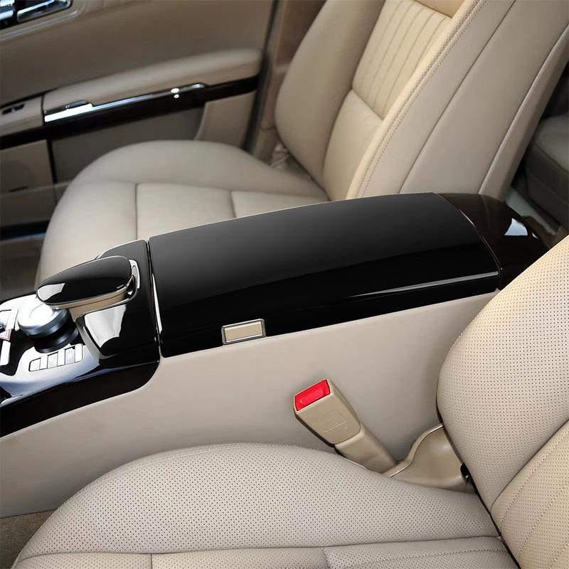 3pc Refit The Protective Cover Plate Console Armrest Box Panel Cover Set For Mercedes-Benz S-Class W221 08-13 Interior Parts