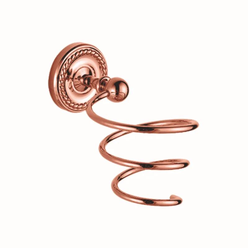 Badezimmerzubehör Roségold Badehandtuch-Set Handtuchring Geschnitzter Toilettenpapierhalter Kreative Handtuchstange Badezimmer-Beschläge-Set