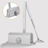 40-60KG Closing Automatic Door Closer Hydraulic Adjustable Speed Positioning Door Stop Protective Door Holder Hardware