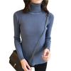 Soft Knitted Turtleneck Sweater Women Long Sleeve Pullover Tops