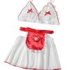 Sexy Maid Nurse Passion Seduction Uniform Suit Pure Desire Split Lingerie Women