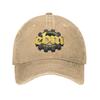Electronic Body Music EBM Unisex Women Baseball Cap Gear Dark Wave Distressed Denim Caps Hat Outdoor Workouts Adjustable Sun C