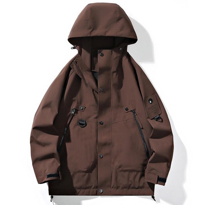 Trendy Large Size Three-proof Jacket Spring and Autumn New Mountain Style Jacket Outdoor Sports Mountaineering Jacket Couple Jacket