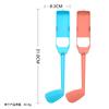 1 Pair Motion Sensing Golf Stick for NS2 Gaming Console Fatigue Resist Handle Enhances Sports Simulation Accuracy