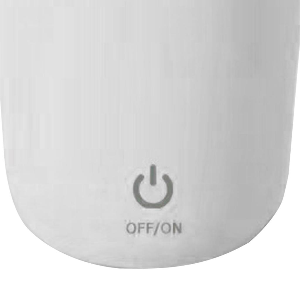 350mL Automatic Magnetic Stirring Cup Washable Stirring Coffee Mug with Stainless Steel Inner Liner for Milk
