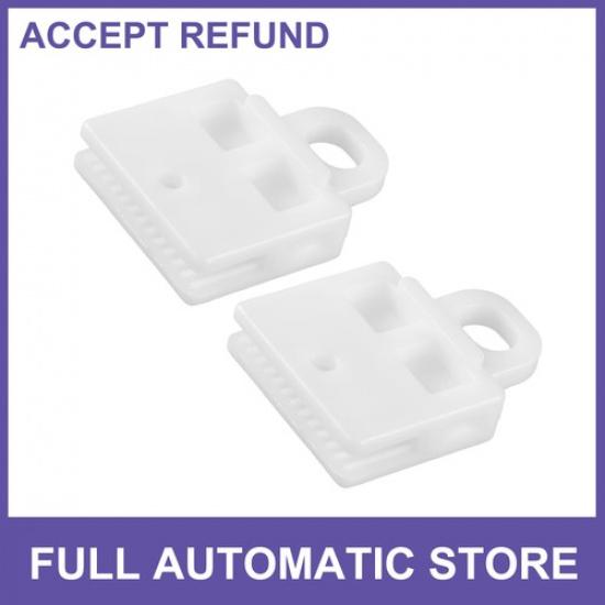 TWO Window Door Glass Channel Retainer Clip 2.09 x1.57 x0.47  Universal