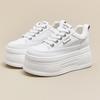 Women's Casual Single Shoes 2026 Spring/summer Season New Thick Soled Casual White Shoes Women's Shoes