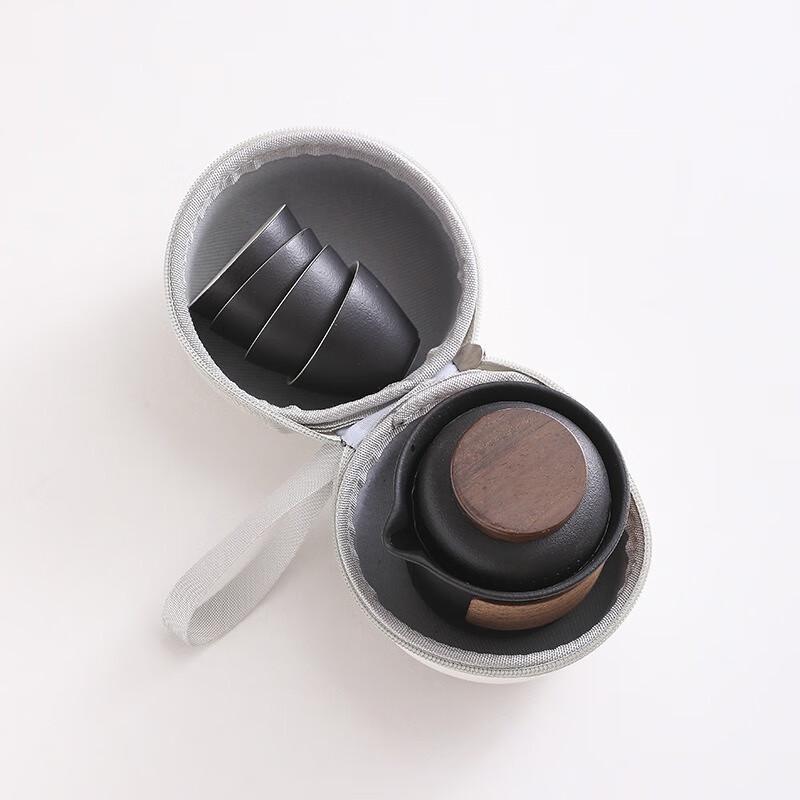 Shangqi Outdoor Portable Ceramic Travel Tea Set