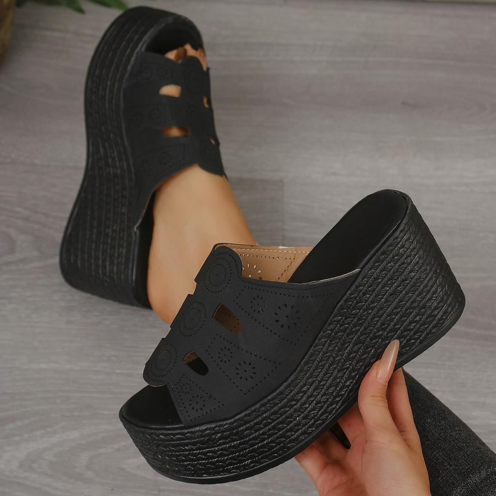 Summer Casual Woman Sandals Outdoor Non-slip Platform Wedge Sandals Women Anti-slip  Comfortable Designer Shoes Zapatos De Mujer