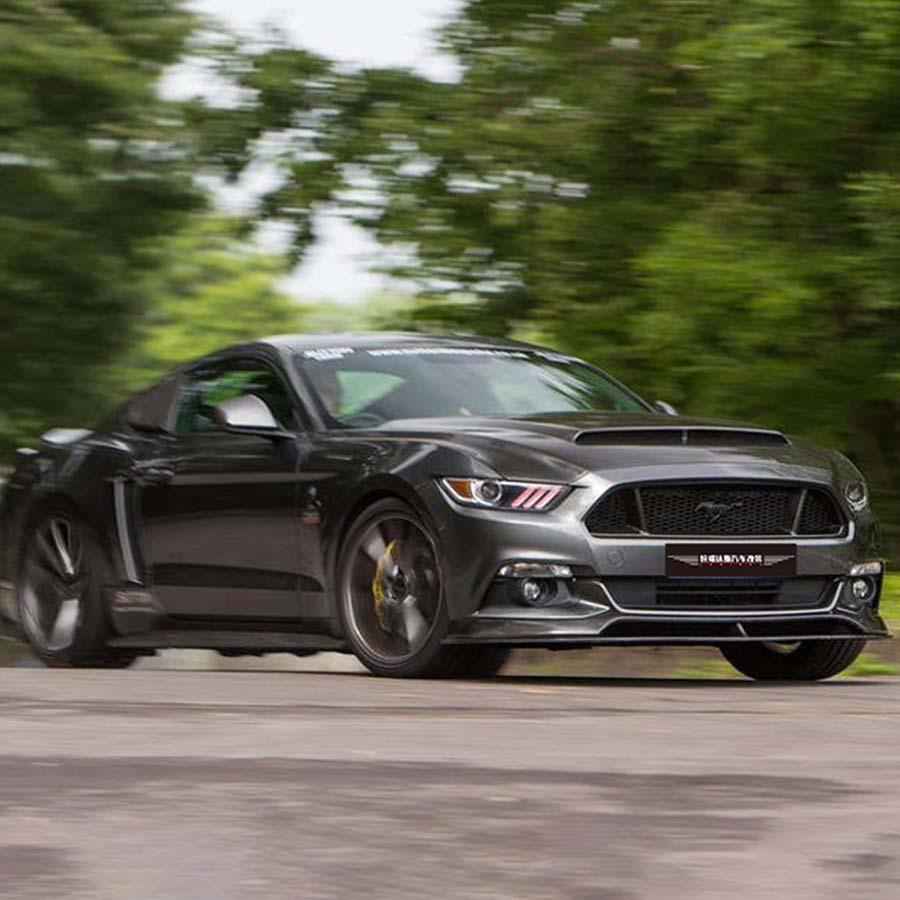 15-17 Ford Mustang Carbon Fiber Front Lip Body Kit