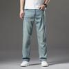 Tencel Denim Trousers For Men In Summer, Light And Loose, Straight, High-end, Soft, Trendy And Cool, Versatile Wide Legs