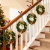 Christmas Garland Ties, Reusable And Flexible Xmas Garlands Wreath Tie For Banister Railing Stairs Tree Home Holiday Decoration Craft Wrapping
