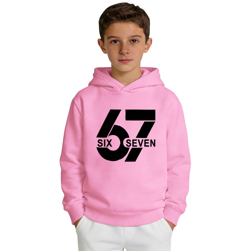 Boys' Printed Hooded Long,Sleeve Sweatshirt Casual Sports Comfort Sweatshirt