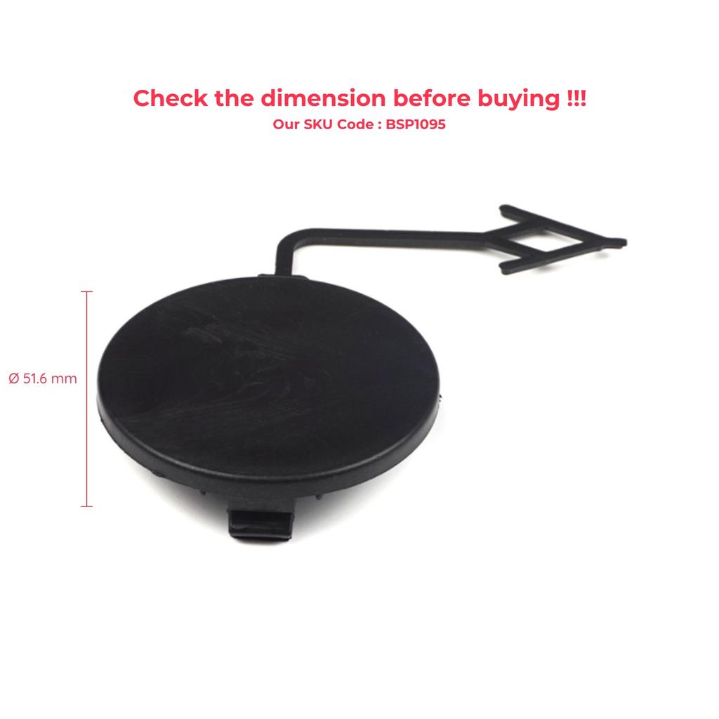 ESP1095 Rear Bumper Grille Tow Hook Eye Cover Cap Lid 4G5807441 4G5807441GRU for  A6 Avant S6 Quattro 2012-2014 A6L 2012-15