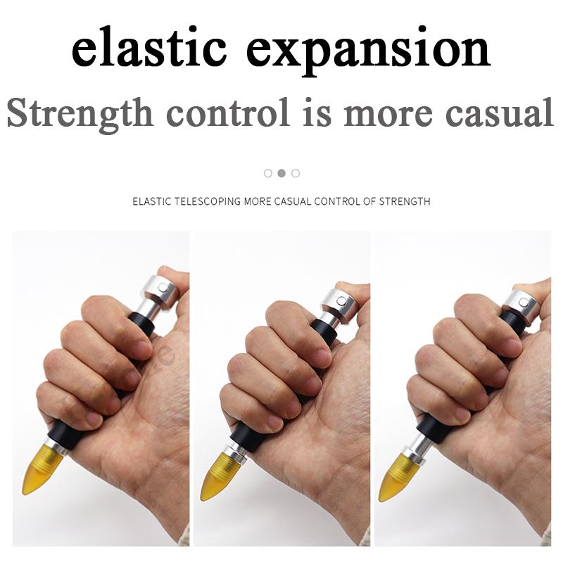 Magnetická stěrka na opravu promáčklin plechu automobilu, bez stop, bez poškození laku, nástroj pro opravu krupobitím, stěrka s 2 hroty