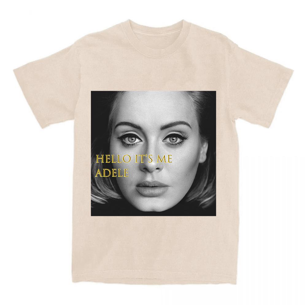 Adele Adkins T-shirts Roupas Femininas Cotton Soft Comfortable Camiseta High Quality Graphic Print Casual Women Anime T-shirt Band T-shirt summer Tops