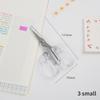 Mr. Paper 3 Style Ins Style Transparent Scissors Creative Good-looking Student Desk Supplies Multi-purpose Scissors Stationery