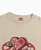 Minasu New Big Hearttrack Graphic T Shirt_Oatmeal