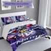3pcs Custom Name Overlord Bedding Set,Includes 1 Duvet Cover and 2 Pillowcases,All-season Bedroom Decor