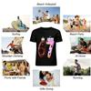 Fun Dessert Number 67 Print Casual Top For Adults And Kids Pure Cotton T-shirt