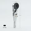 711L Flat-End Flex Head EDC Ratchet Wrench - Silver