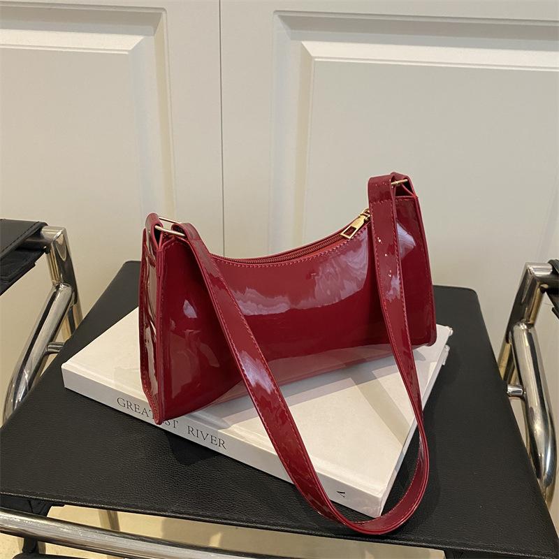 Yogodlns Fashion Large Capactiy Shoulder Bag Vintage Soft Leather Tote Bag Leisure Women's Armpit Hobo Bag Handbag