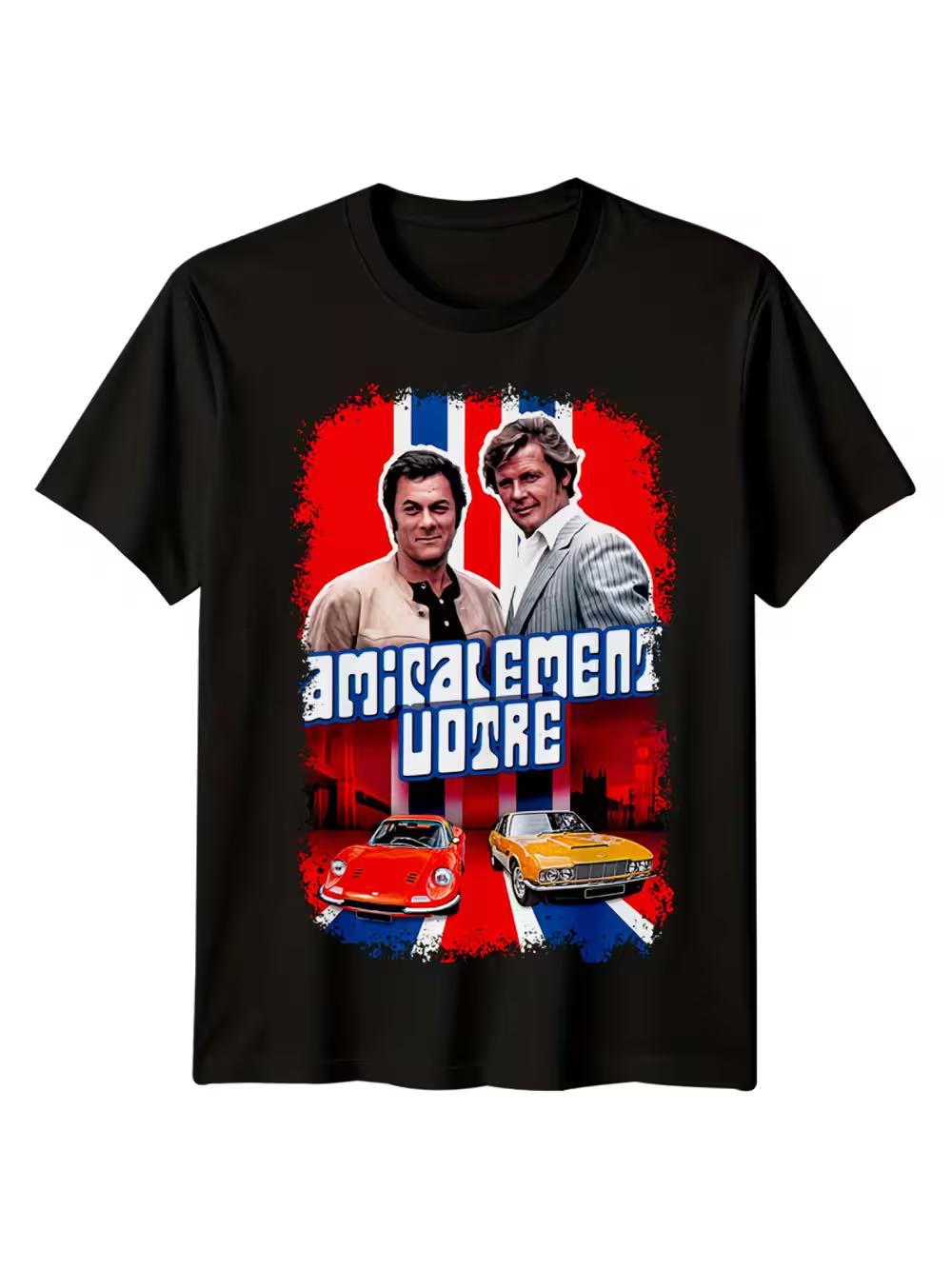 

Iron Guts Double Heroes! A Summer T-Shirt Inspired by Movies from The 70S XXXL