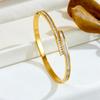 European and American Ins Style Retro Bracelet Light Luxury Versatile Bracelet Devil's Eye Women Fashion High-end Zircon 2026